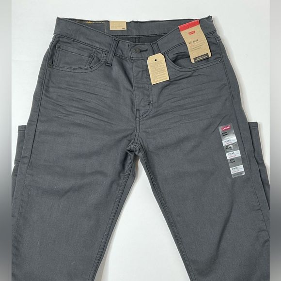 NWT Men's Levi's® 511™ Slim-Fit Stretch Jeans by Levi's ! Gray size 31X30 ✨NEW - Picture 2 of 4